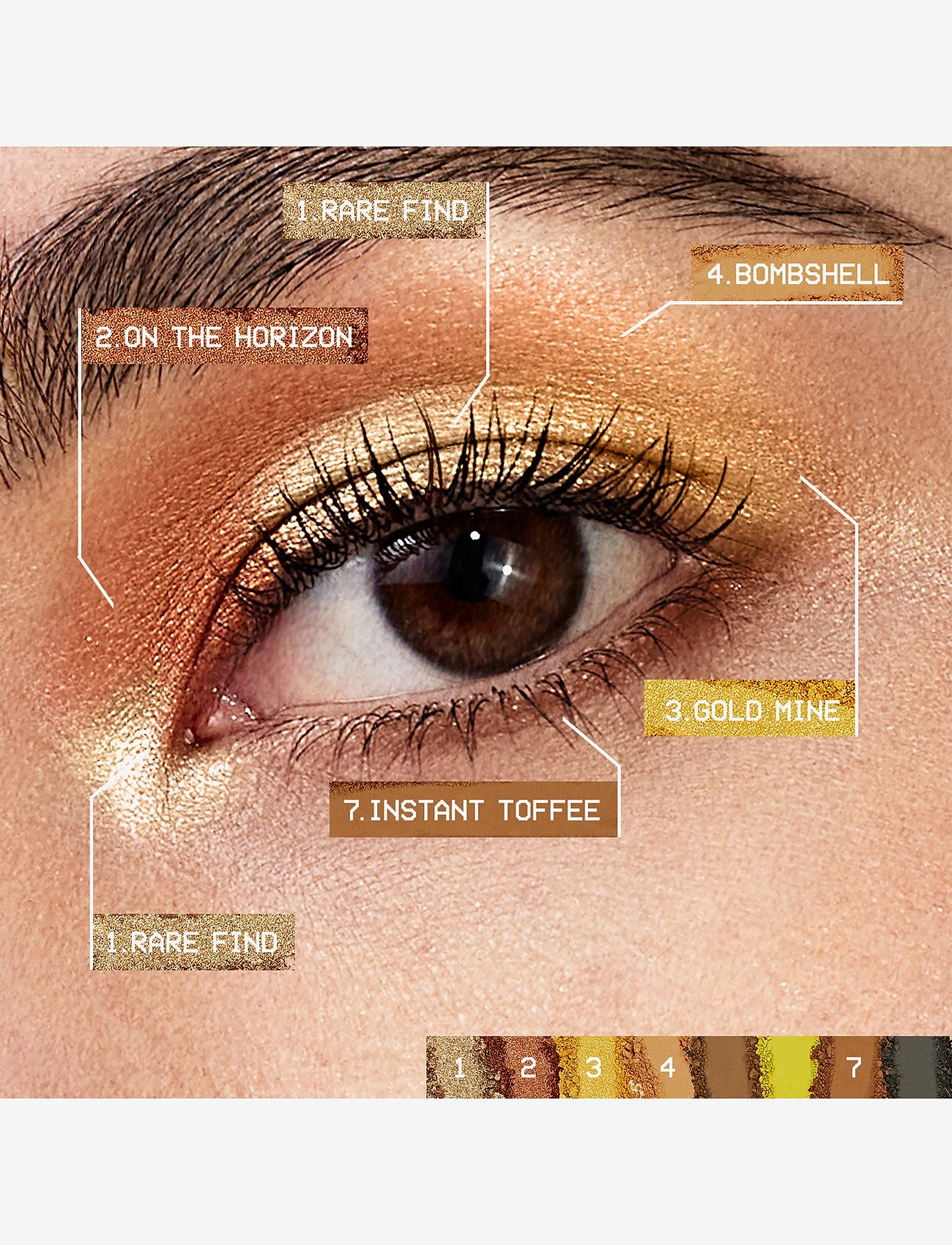 Smashbox - Always On Moodboard Eyeshadow Palette - smink - earthy vibes - 2