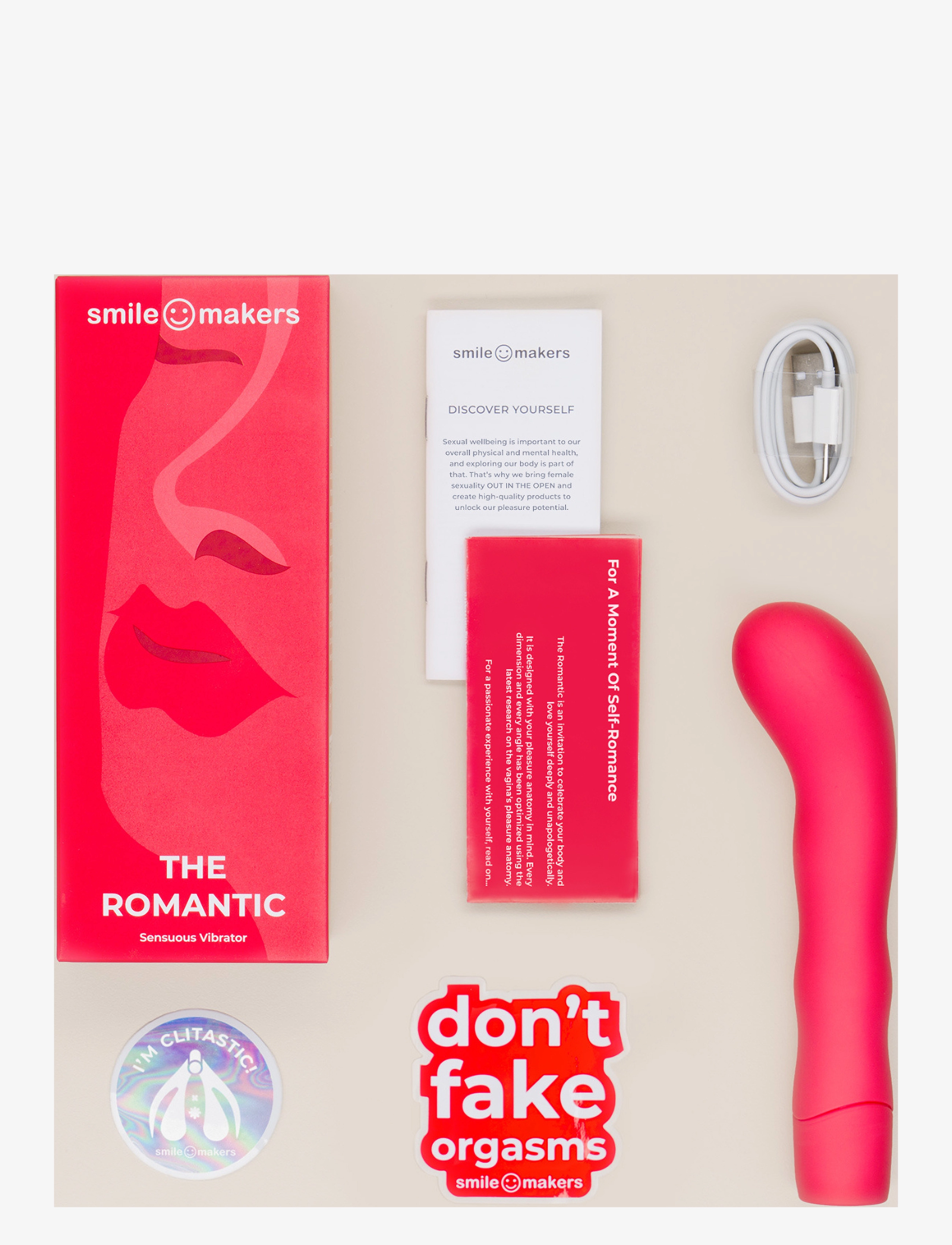 Smile Makers - The Romantic - sex & intimitet - red - 3