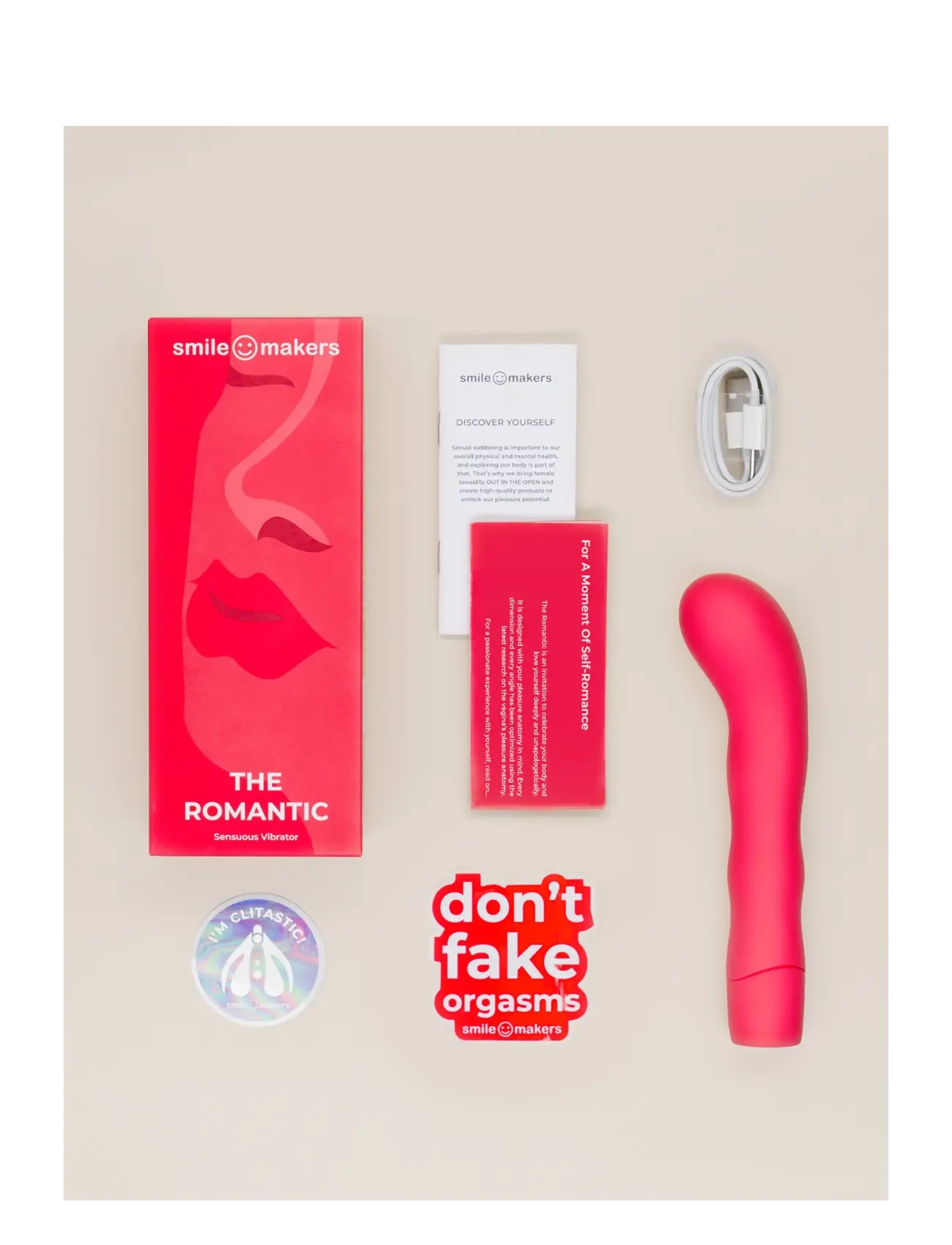 Smile Makers - The Romantic - sex & intimitet - red - 3