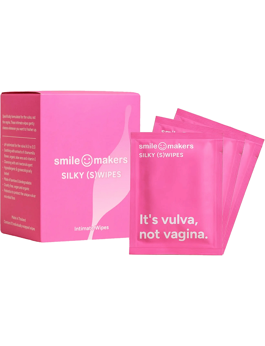 Smile Makers - Silky Swipes - intiimpesu - pink - 1