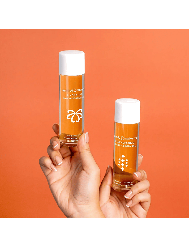 Smile Makers - Regenerating Massage & Body Oil - sex & intimacy - white - 5