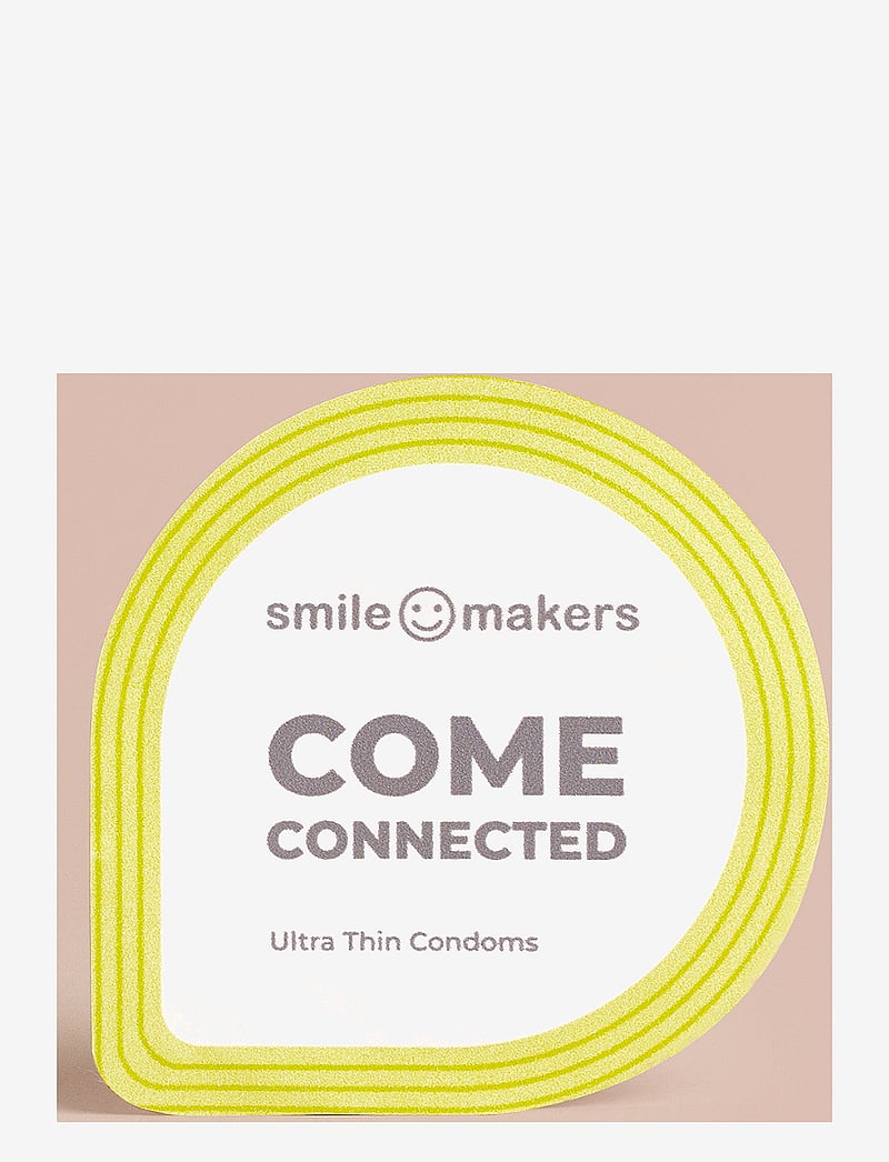 Smile Makers - Come Connected Condoms - yellow - 2