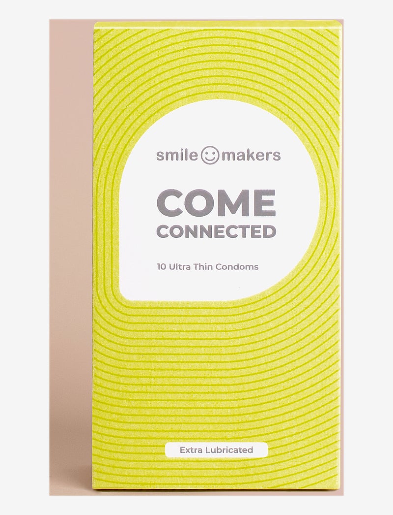 Smile Makers - Come Connected Condoms - yellow - 3