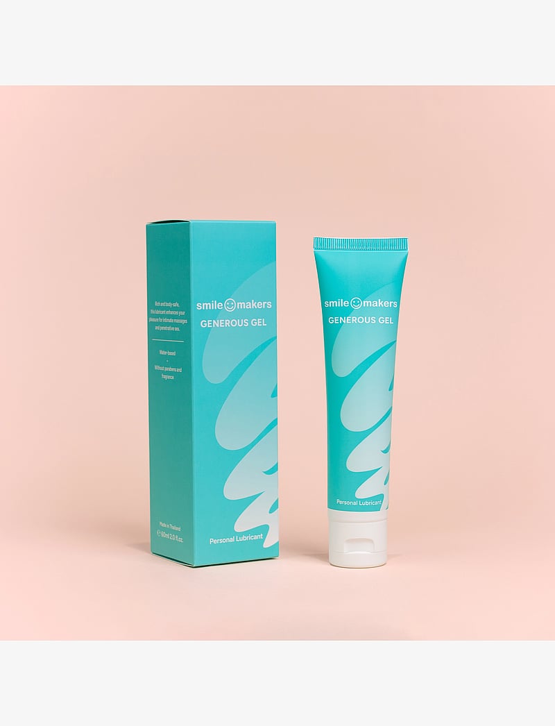 Smile Makers - Generous Gel - 60 ml tube - sex & intimacy - blue - 1