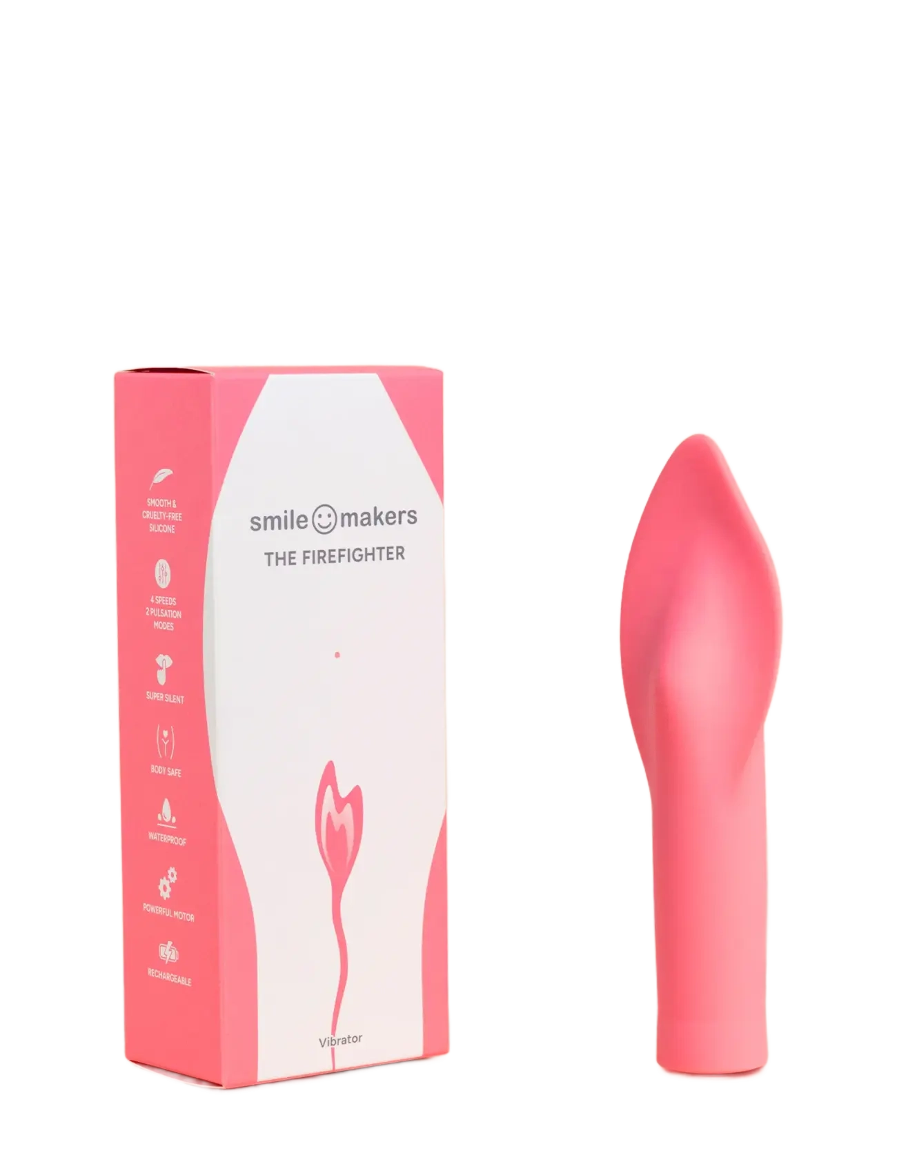 Smile Makers - The Firefighter (Rechargeable) - sex & intimacy - pink - 2