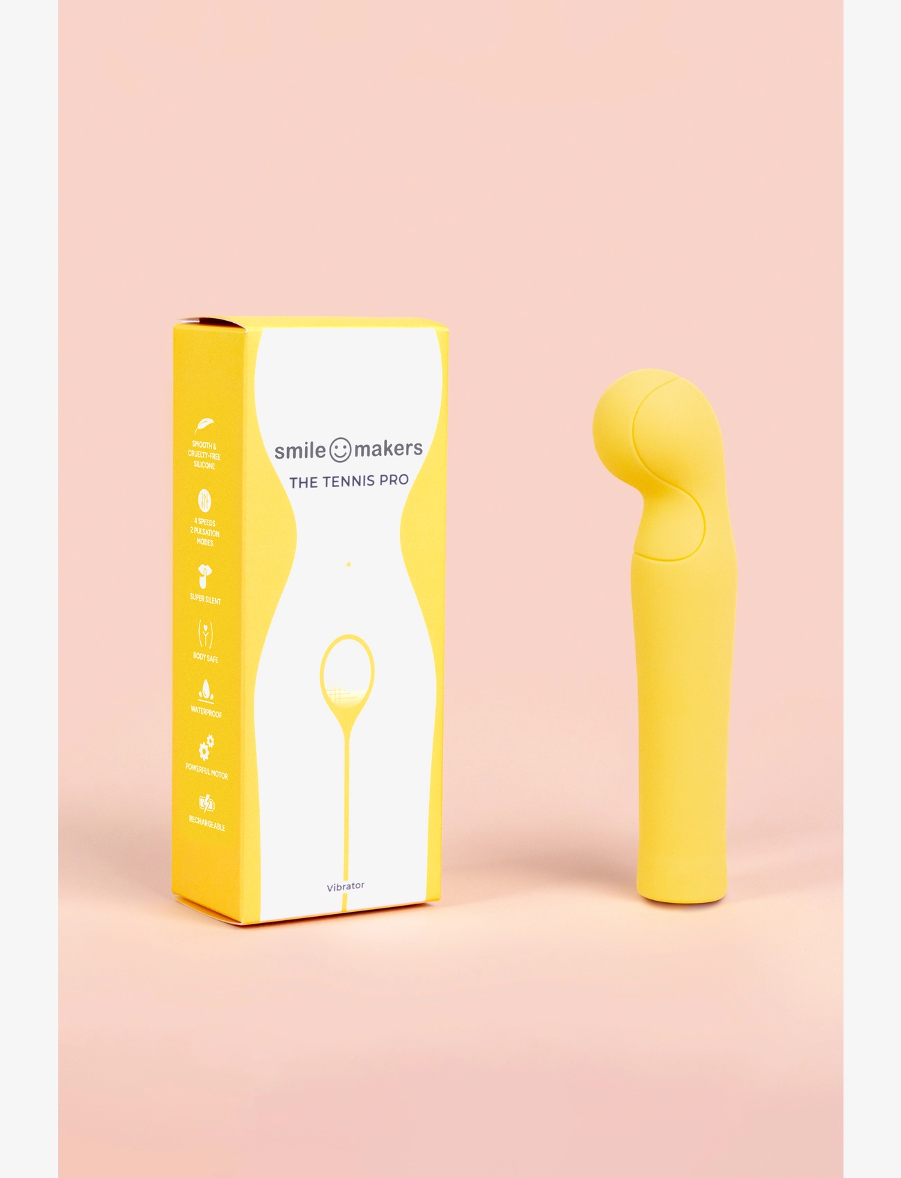 Smile Makers - The Tennis Pro (Rechargeable) - sex & intimacy - yellow - 2
