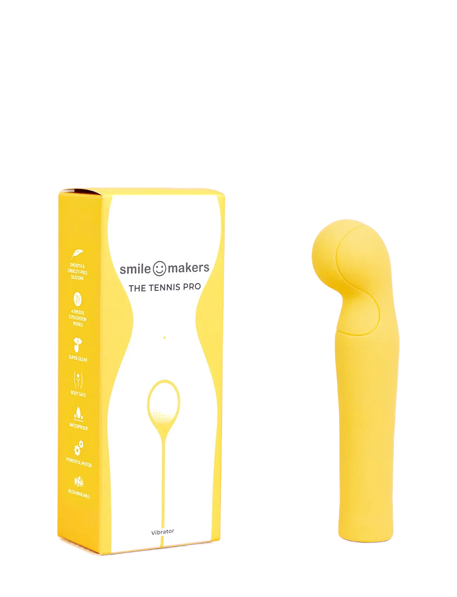 Smile Makers - The Tennis Pro (Rechargeable) - sex & intimacy - yellow - 2