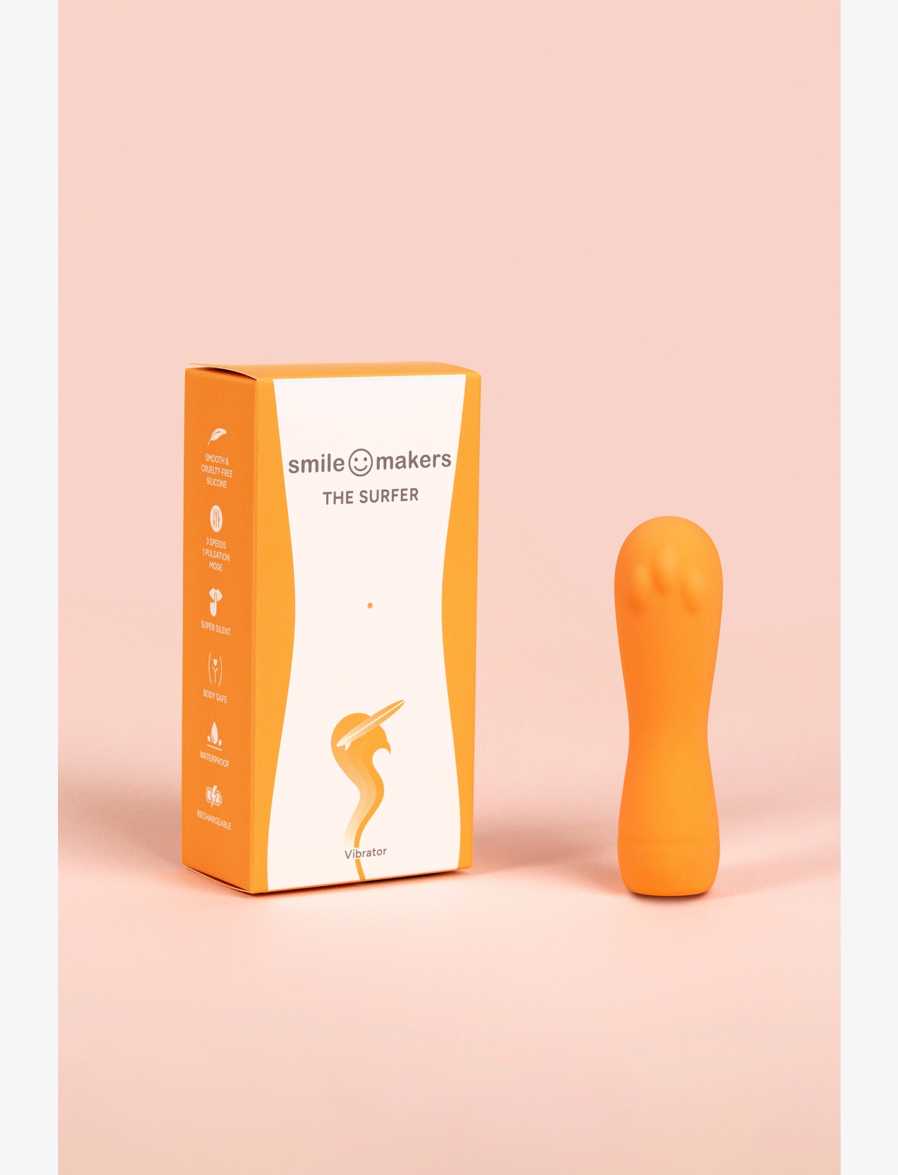 Smile Makers - The Surfer (Rechargeable) - sex & intimitet - orange - 1