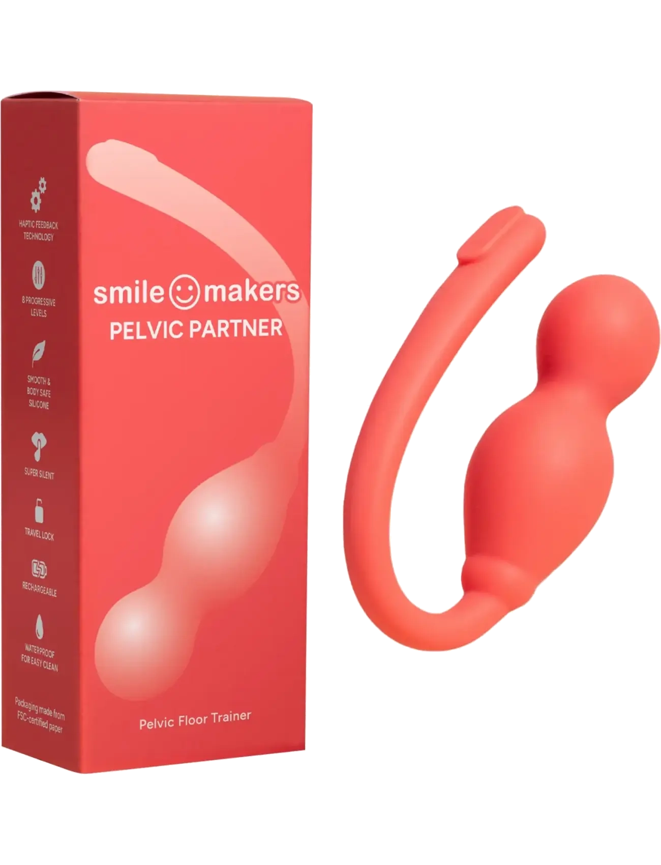 Smile Makers Pelvic Partner - Geishapallid ja pinchpallid - ORANGE / orange