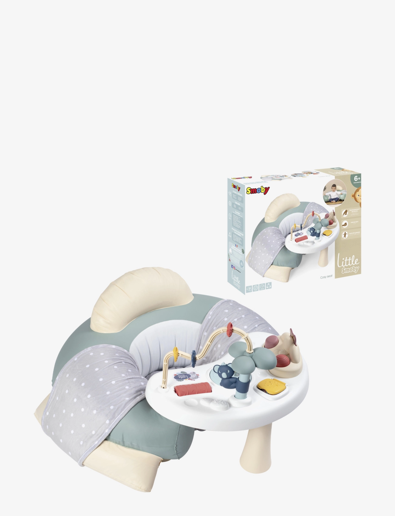 SMOBY Little Smoby Cosy Seat Patterned - One Size - Kinder
