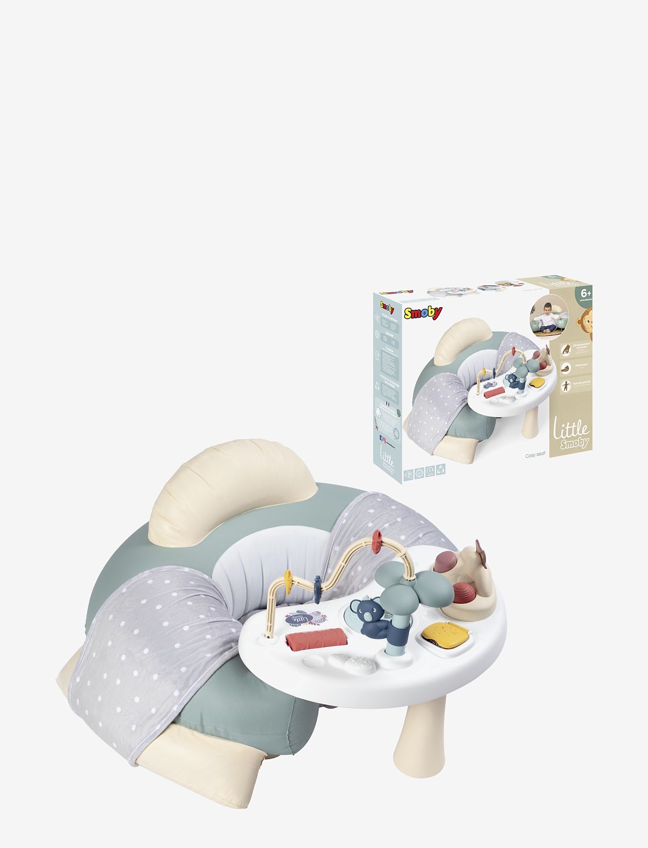 Smoby - Little Smoby COSY SEAT - activity gyms - green - 1