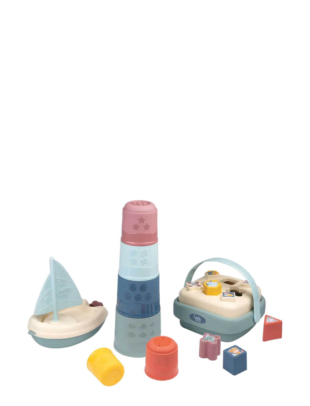 Smoby Little Smoby Awakening & Bath Set, One Size, Multi/patterned, Bath & Water Legetøj > Bath Legetøj, Børn