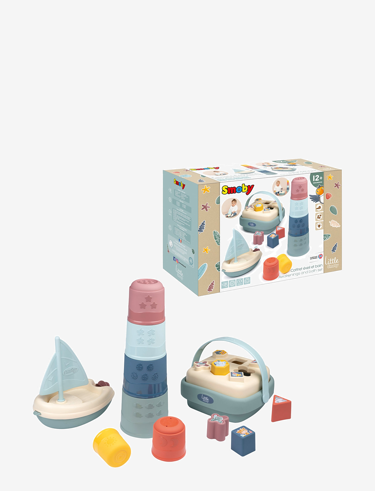 Smoby - Little Smoby Awakening & bath set - vannimänguasjad - muticolore - 1