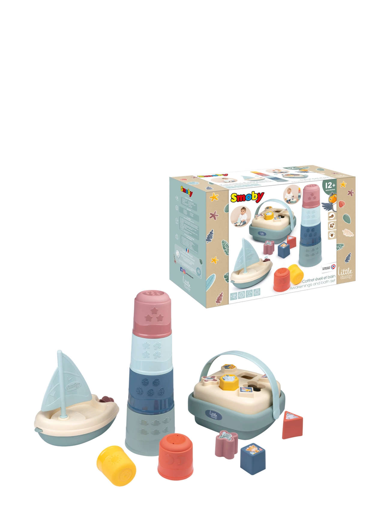 Smoby - Little Smoby Awakening & bath set - vannimänguasjad - muticolore - 1
