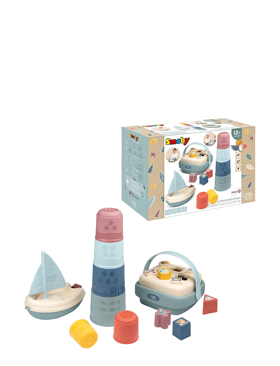 Smoby - Little Smoby Awakening & bath set - vannimänguasjad - muticolore - 1