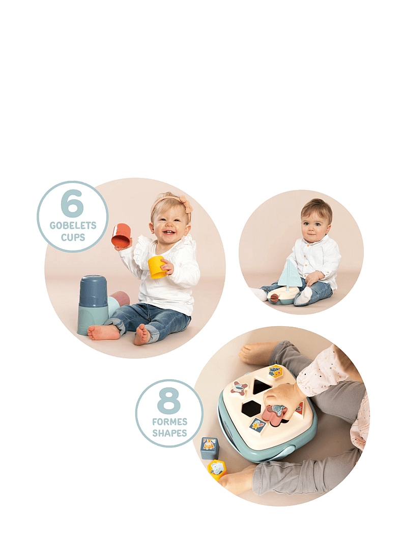 Smoby - Little Smoby Awakening & bath set - vannimänguasjad - muticolore - 4