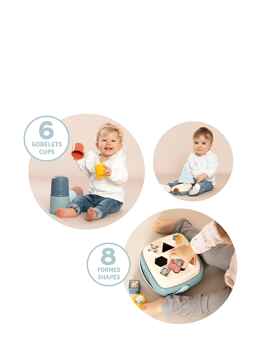 Smoby - Little Smoby Awakening & bath set - vannimänguasjad - muticolore - 4