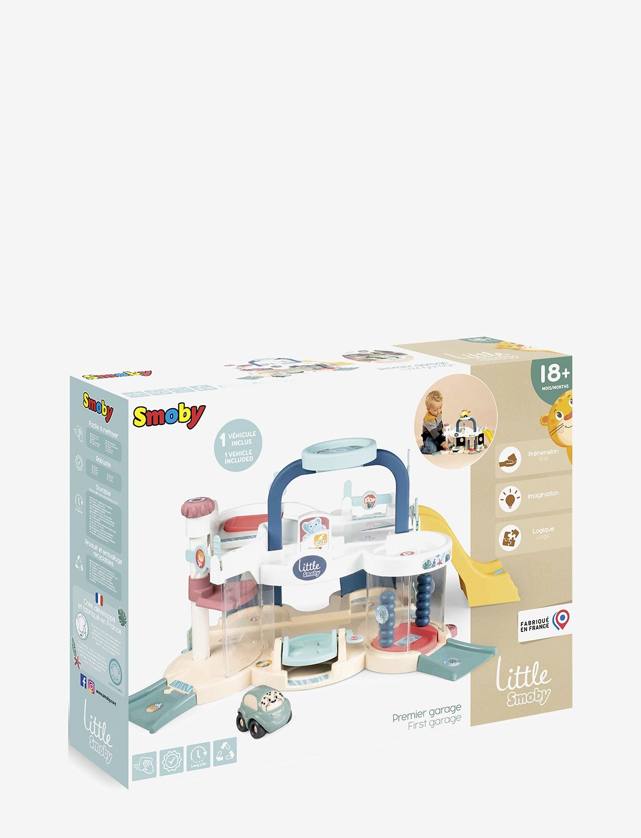 Smoby - Little Smoby First Garage - julegaver under 500kr - green - 1