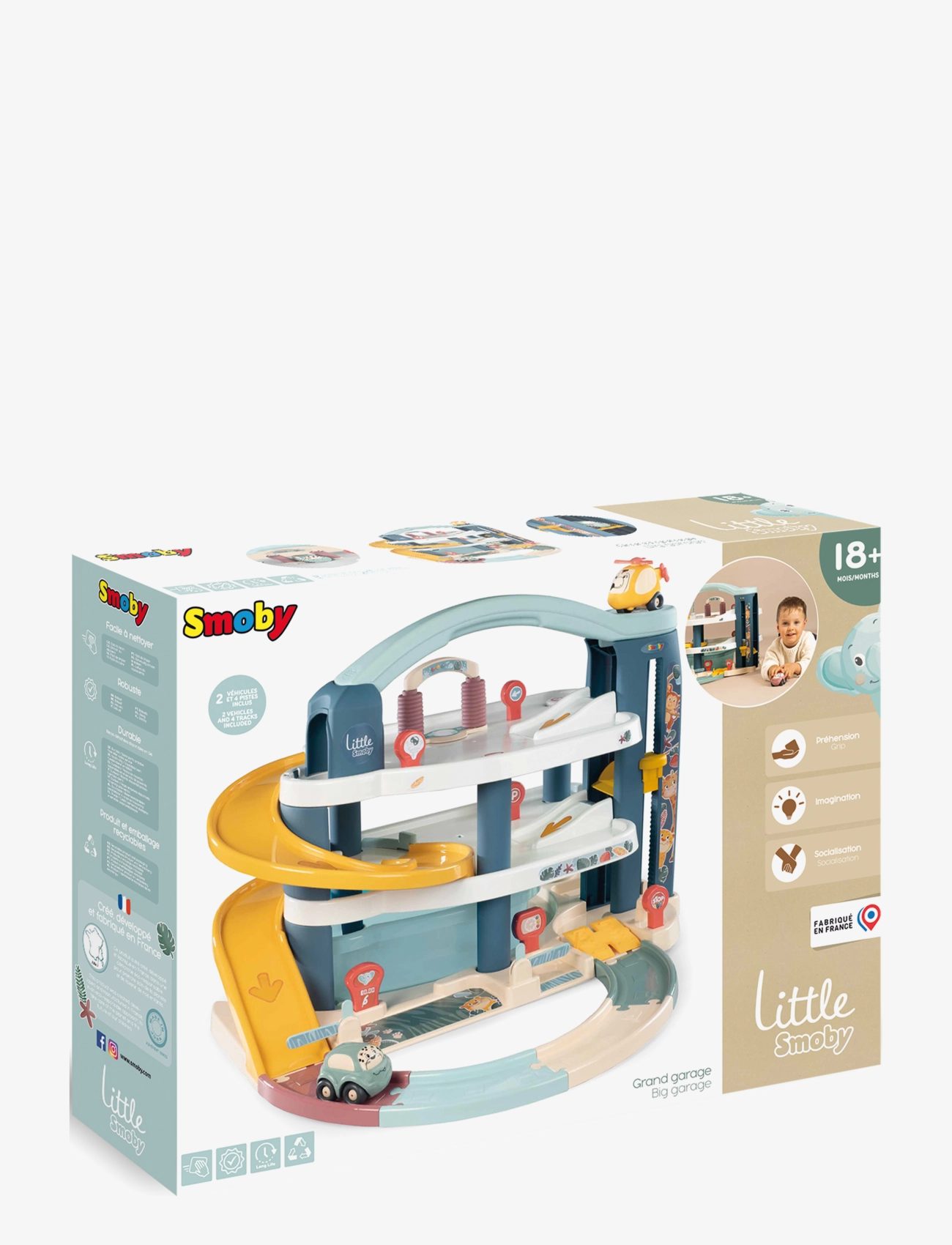Smoby - Little Smoby BIG GARAGE - green - 1