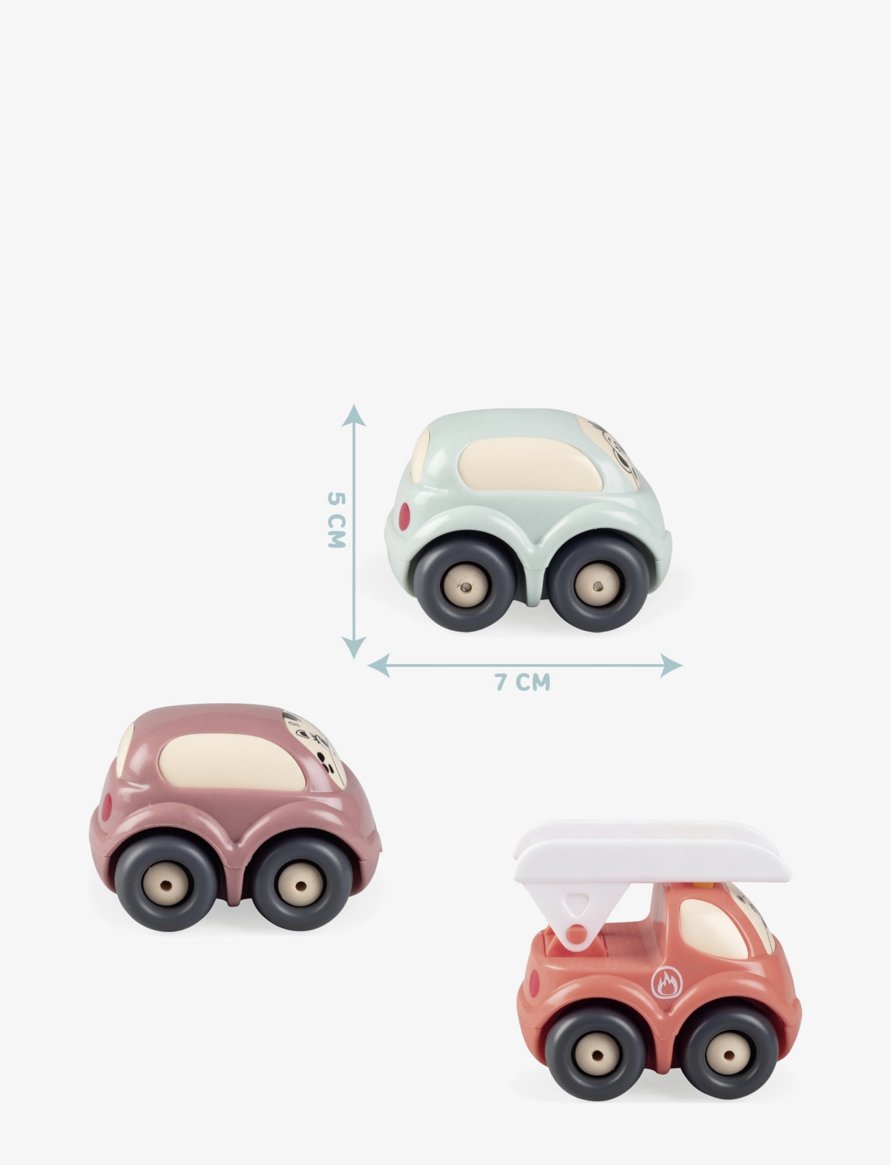 Smoby - Little Smoby Vehicules Set - najniższe ceny - green - 3