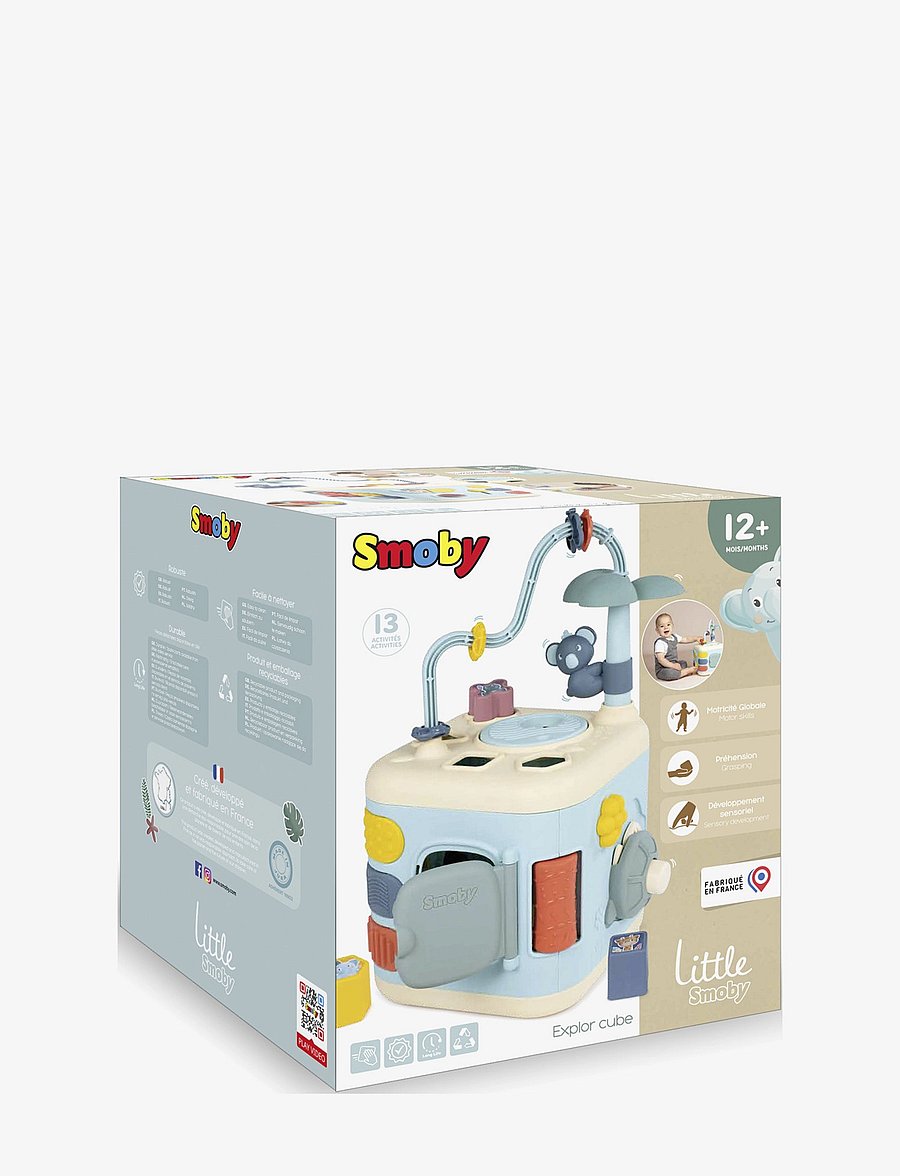 Smoby - Little Smoby Explor Cube - lernspielzeug - blue - 1