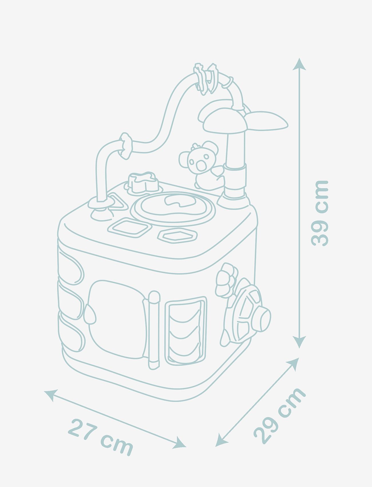 Smoby - Little Smoby Explor Cube - julegaver under 500kr - blue - 5