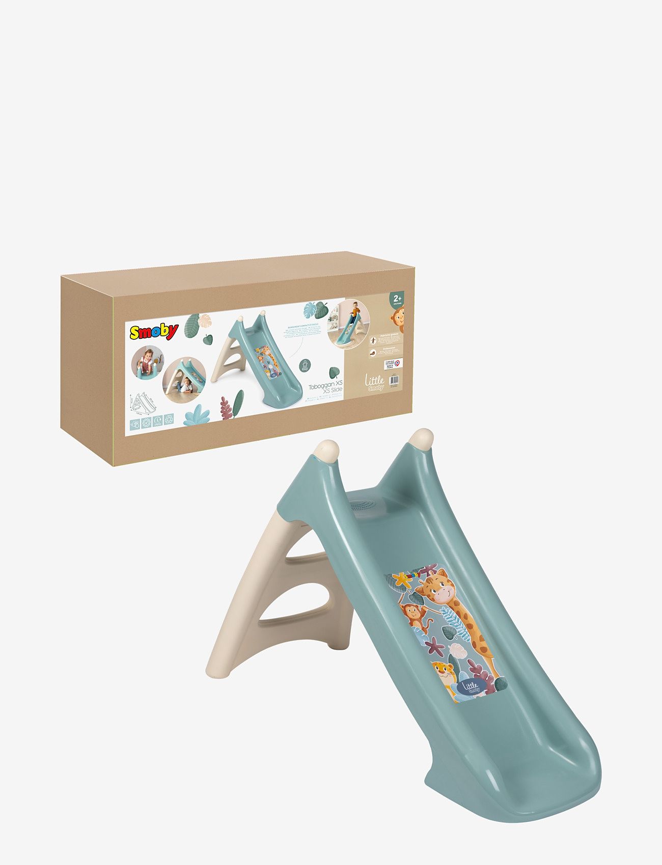 Smoby - Little Smoby XS Slide - børn - green - 0