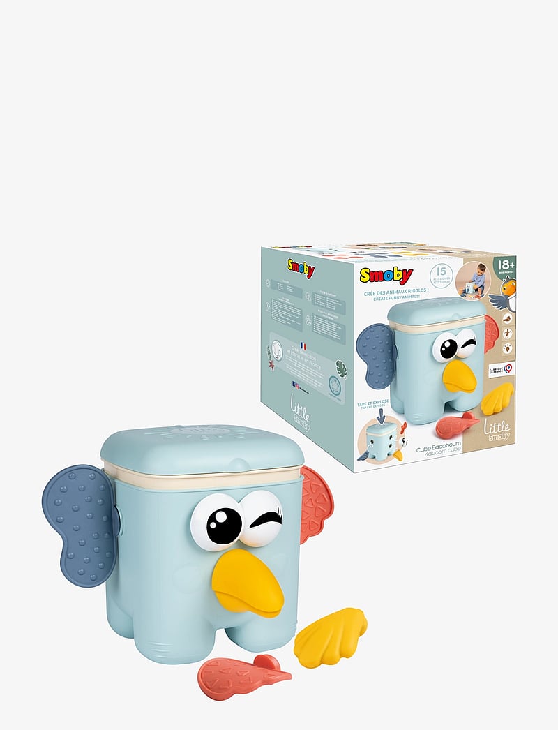 Smoby - Little Smoby Kaboom Plug-in Kub - sortierspiel - multicoloured - 4