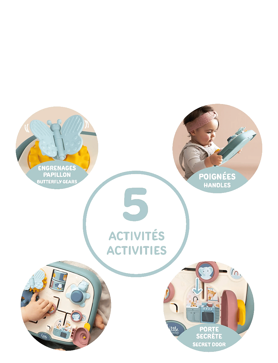 Smoby - Little Smoby Activity Tablet - spielbögen & spielmatten - muticolore - 3