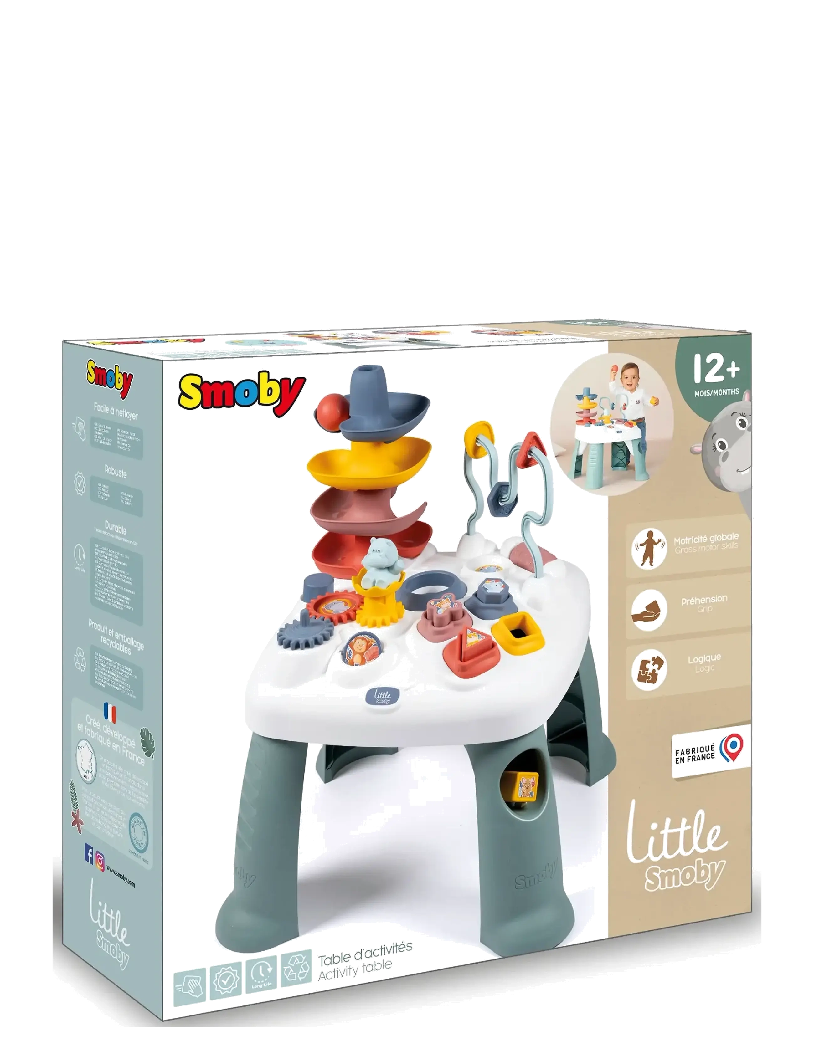 Smoby - Little Smoby  Activity Table - pedagogiske leker - multi colorued - 1