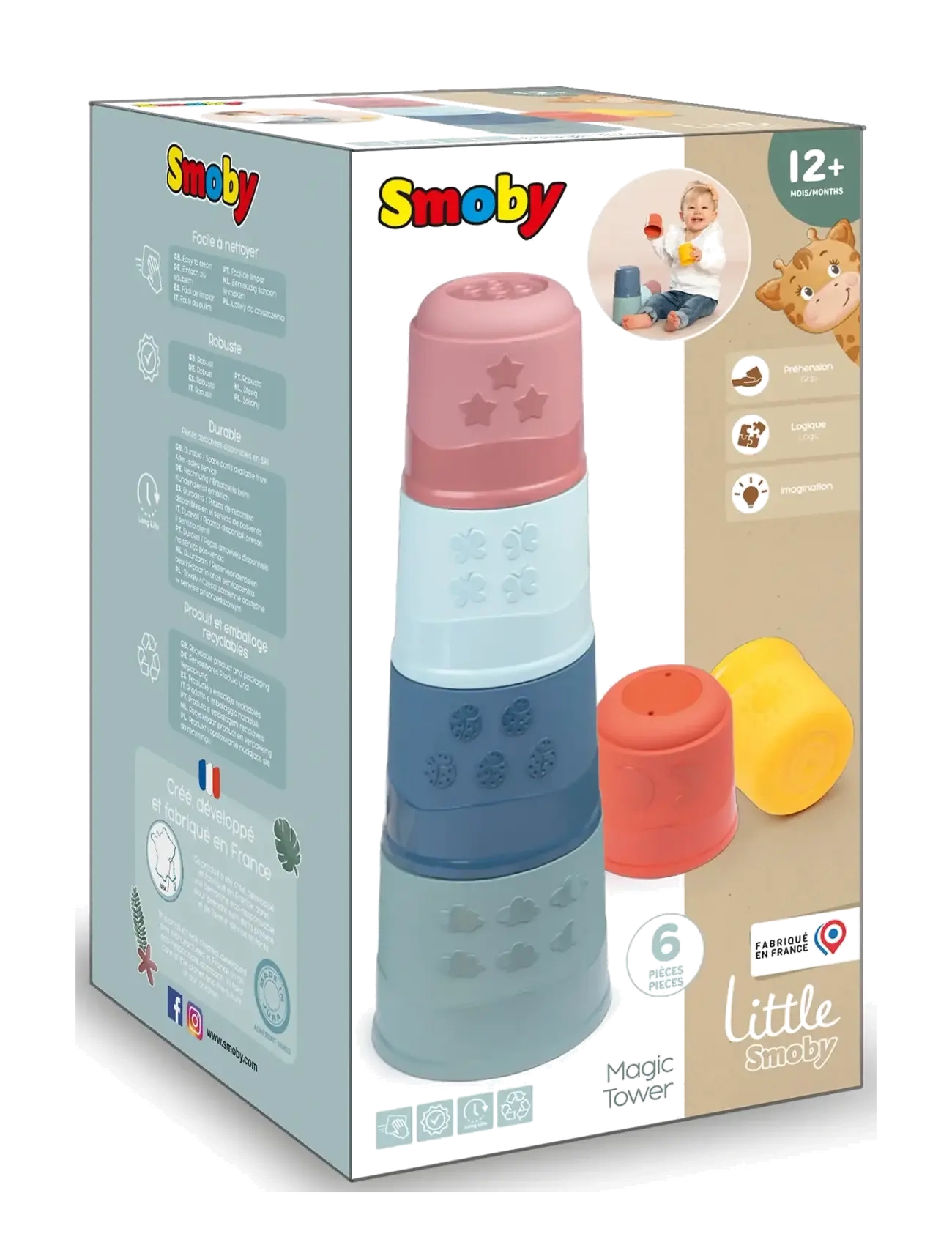 Smoby - Little Smoby Magic Tower - die niedrigsten preise - multi colorued - 1