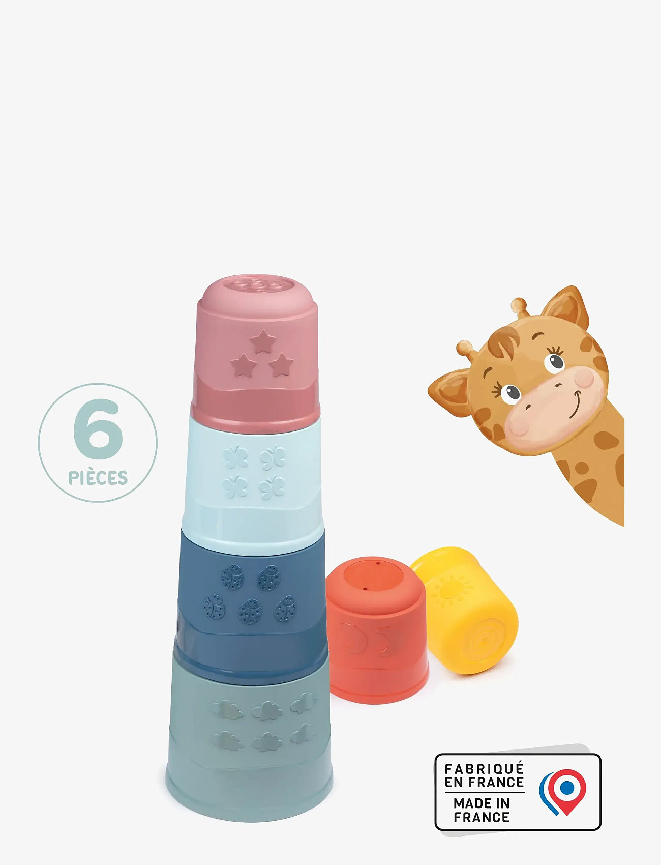 Smoby - Little Smoby  Magic Tower - stapelbare blokk - multi colorued - 3