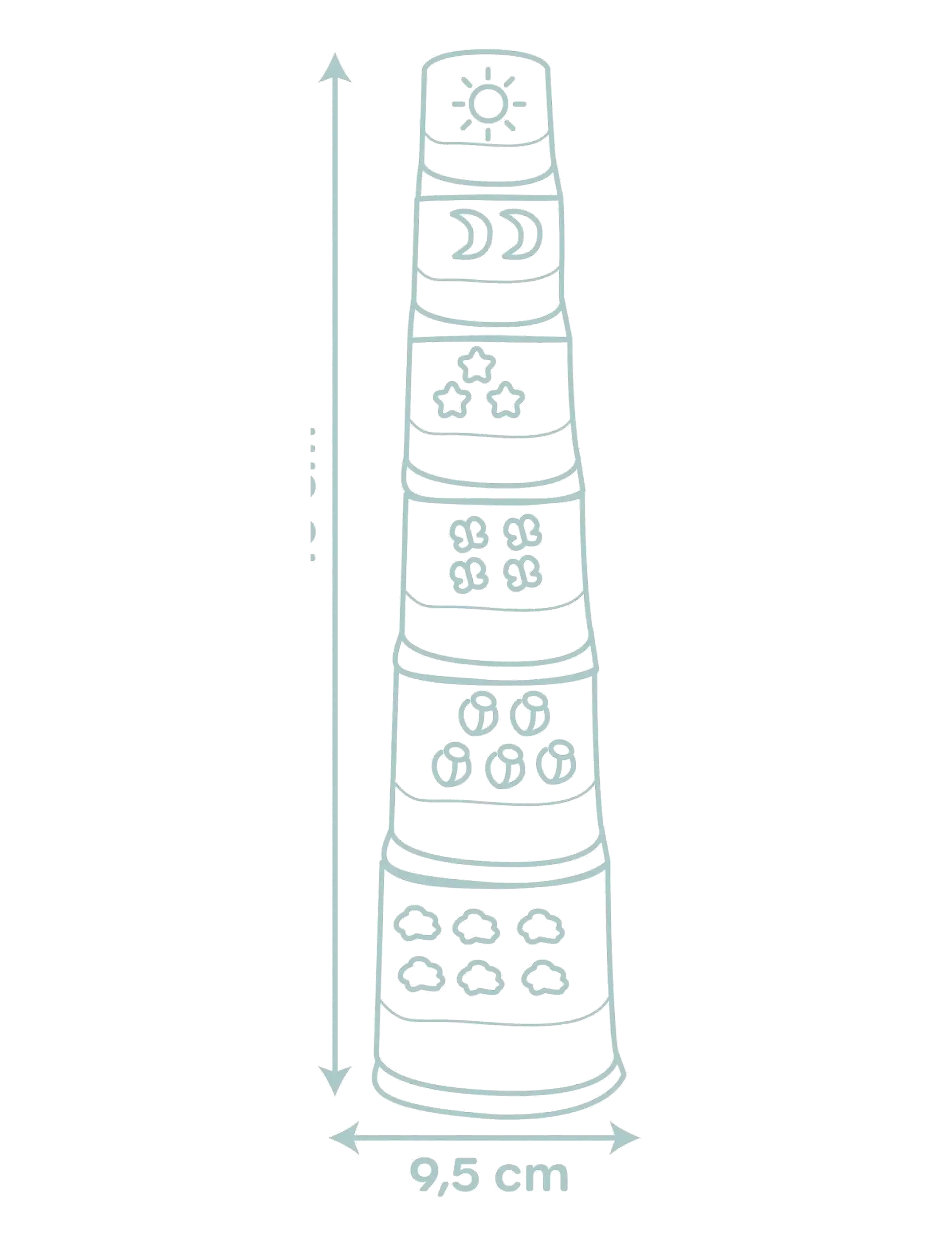 Smoby - Little Smoby Magic Tower - die niedrigsten preise - multi colorued - 3