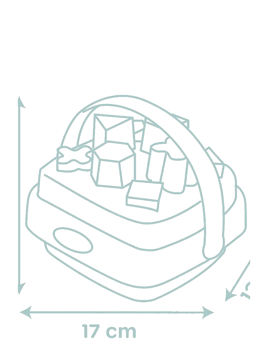 Smoby - Little Smoby Shape Sorter Basket - die niedrigsten preise - multi colorued - 3
