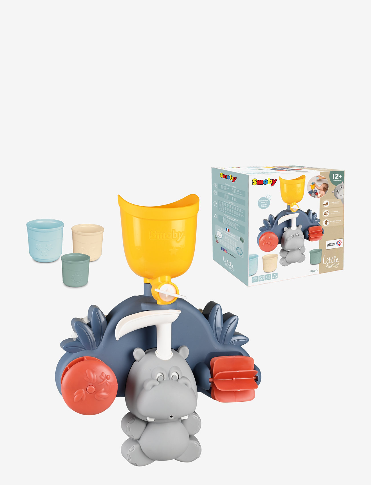Smoby - Little Smoby HIPPO - badelegetøj - multicoloured - 3