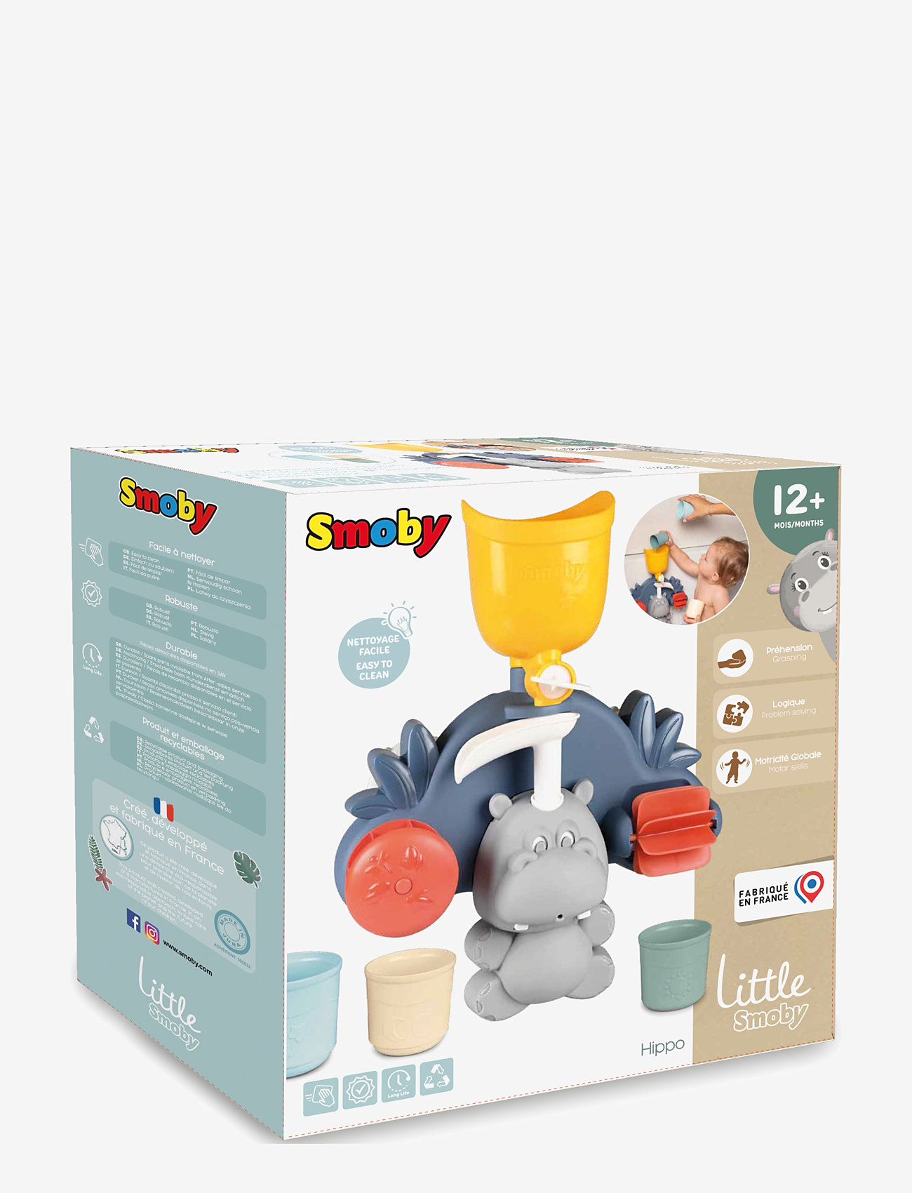 Smoby - Little Smoby HIPPO - badelegetøj - multicoloured - 5