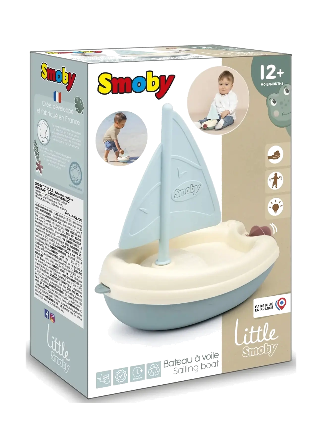 Smoby - Little Smoby Segelbåt - både - multi colorued - 1