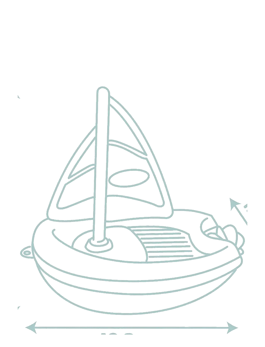 Smoby - Little Smoby Segelbåt - boote - multi colorued - 3