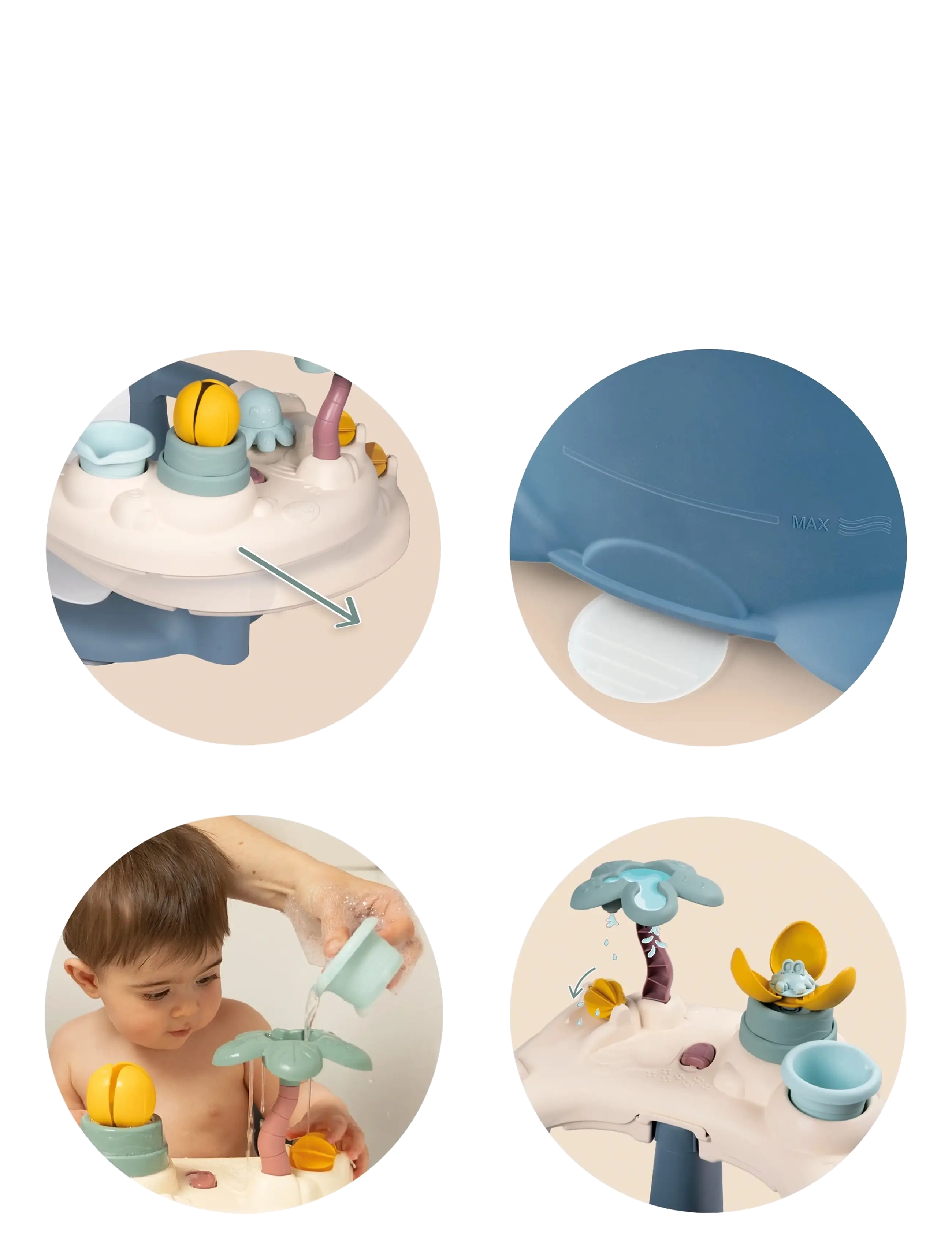 Smoby - Smoby Baby Badstund - badleksaker - multicolor - 5