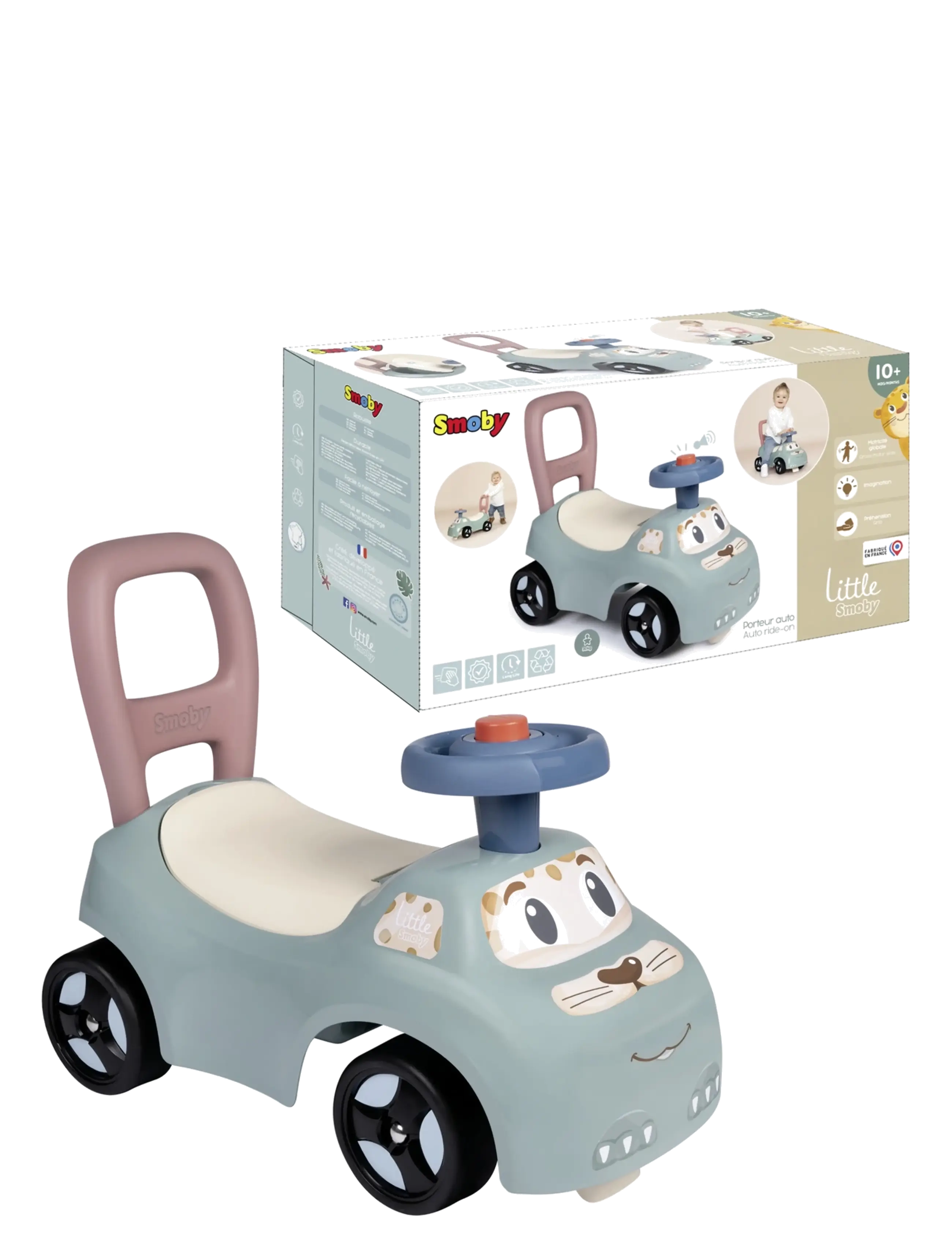 Smoby - Little Smoby  Auto Ride-On - green - 2