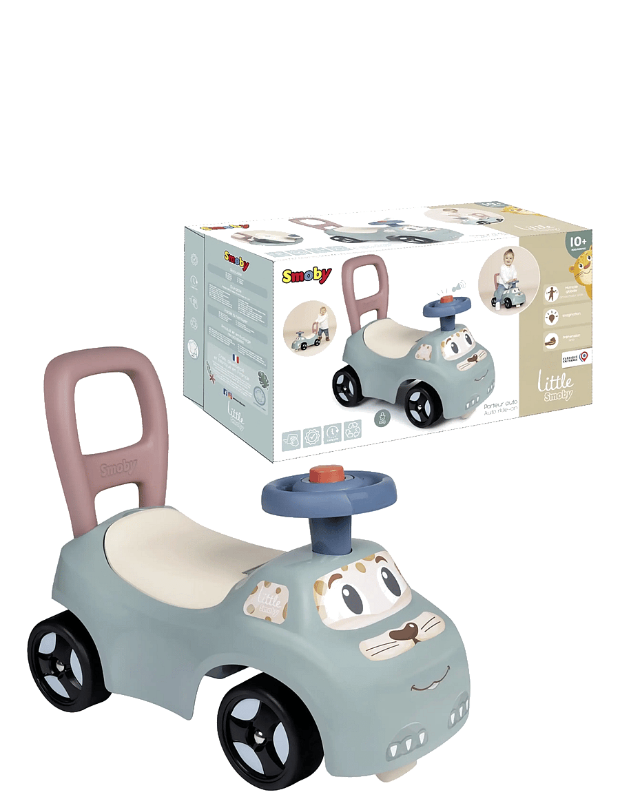 Smoby - Little Smoby Auto Ride-On - pealistutavad mänguasjad - green - 2