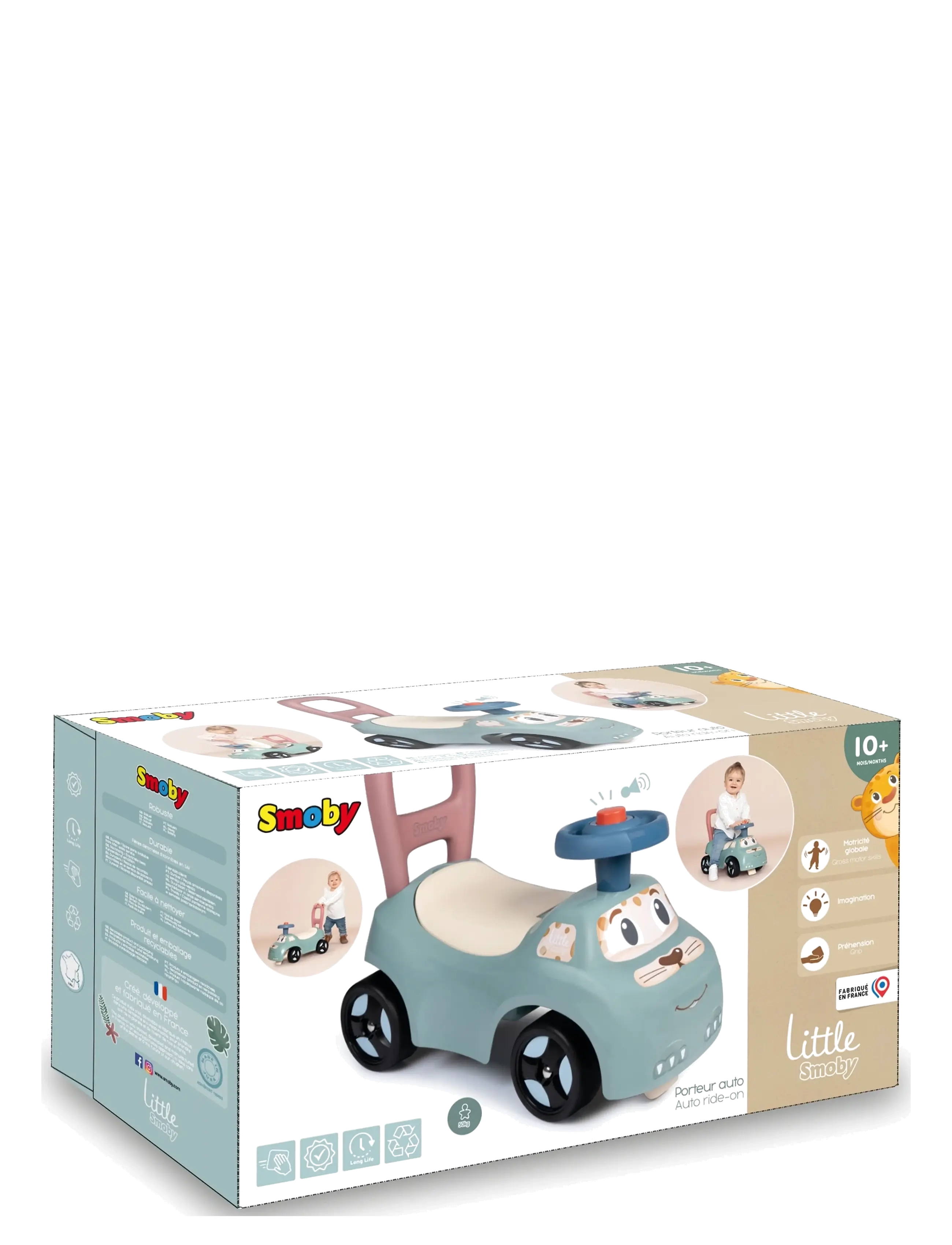 Smoby - Little Smoby  Auto Ride-On - green - 3