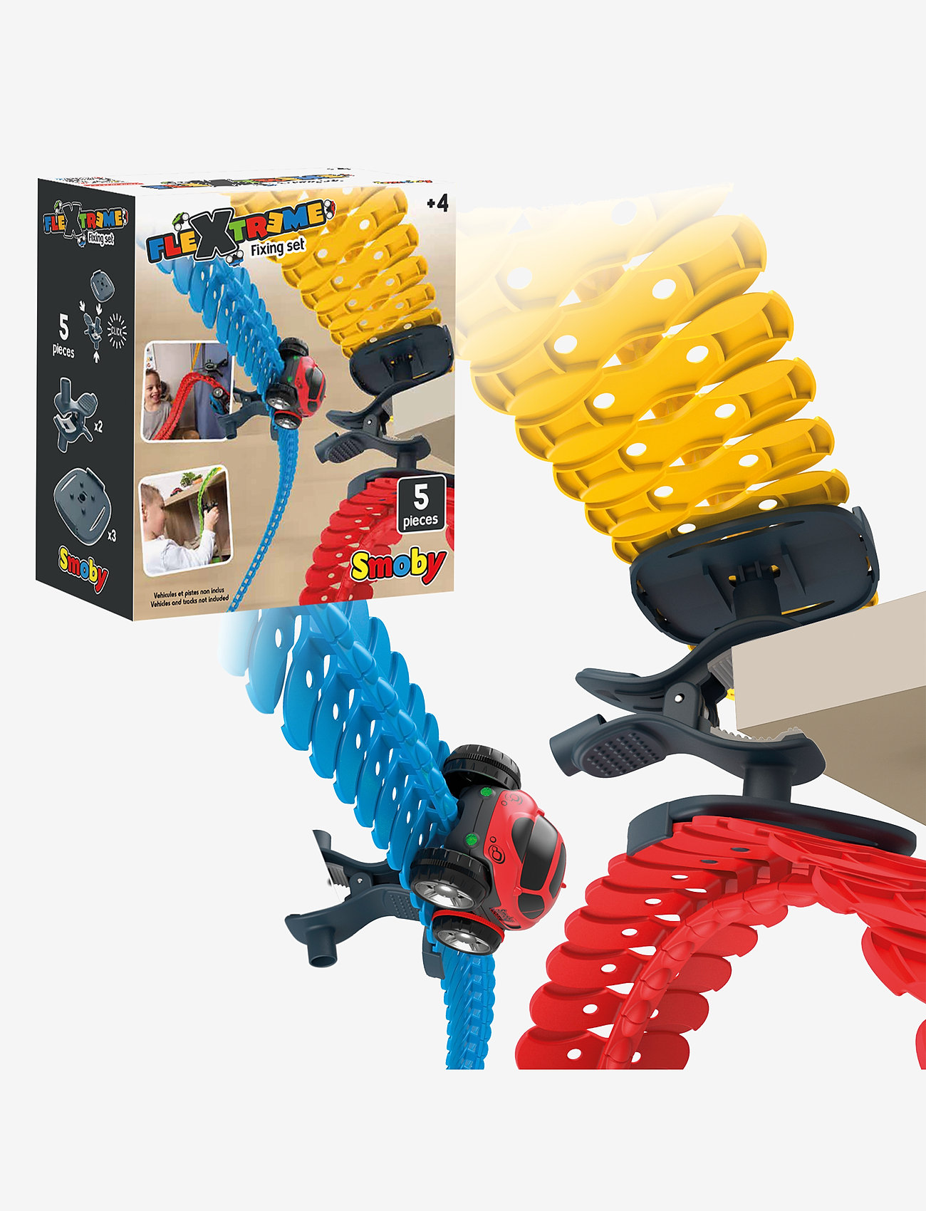Smoby - FLEXTREME FIXING SET - racerbaner - multi coloured - 1