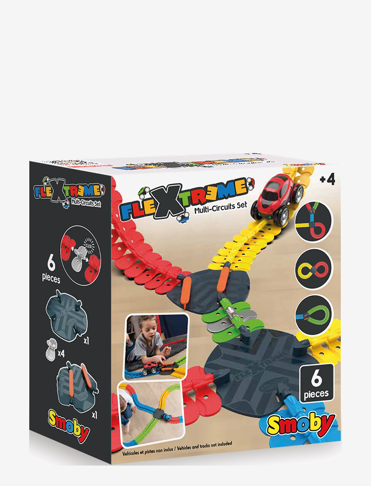 Smoby - FLEXTREME MULTI-CIRCUITS SET - julegaver under 300kr - multi coloured - 2