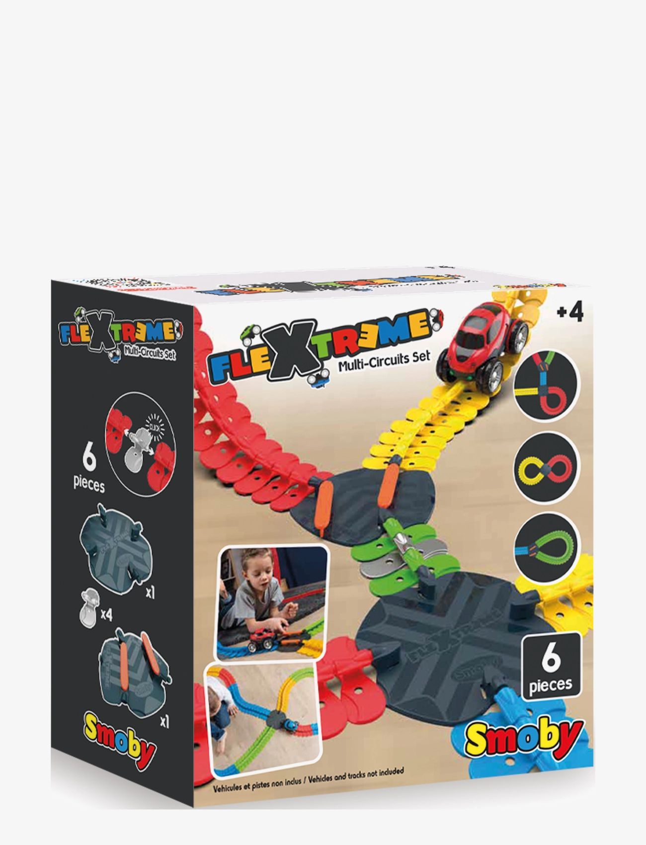 Smoby - FLEXTREME MULTI-CIRCUITS SET - alhaisimmat hinnat - multi coloured - 2