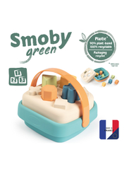 Smoby - Little Smoby-Green Shape Sorter Basket - alhaisimmat hinnat - multicoloured - 3
