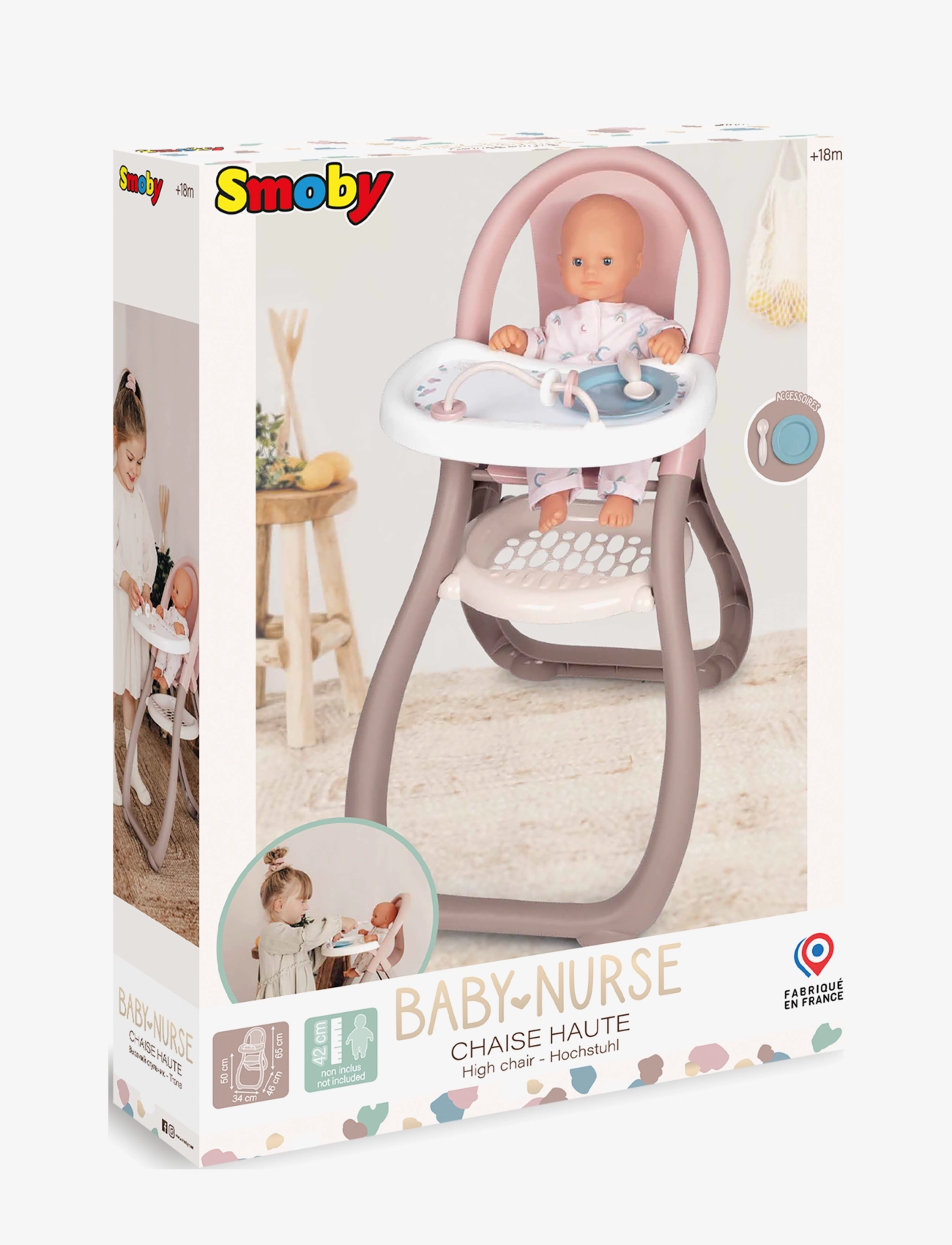 Smoby - BN HIGHCHAIR - multicoloured - 1