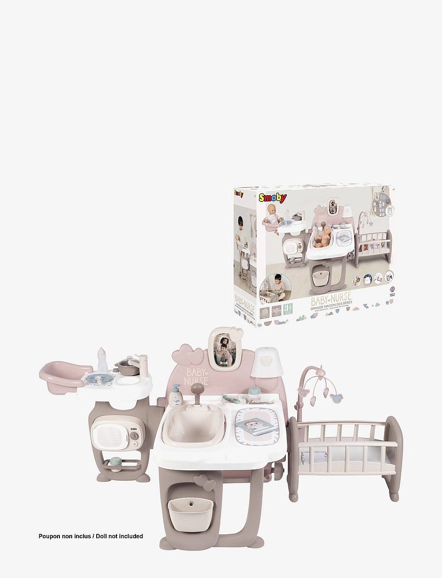 Smoby - Smoby Baby Nurse Large doll's play center - beige - 1