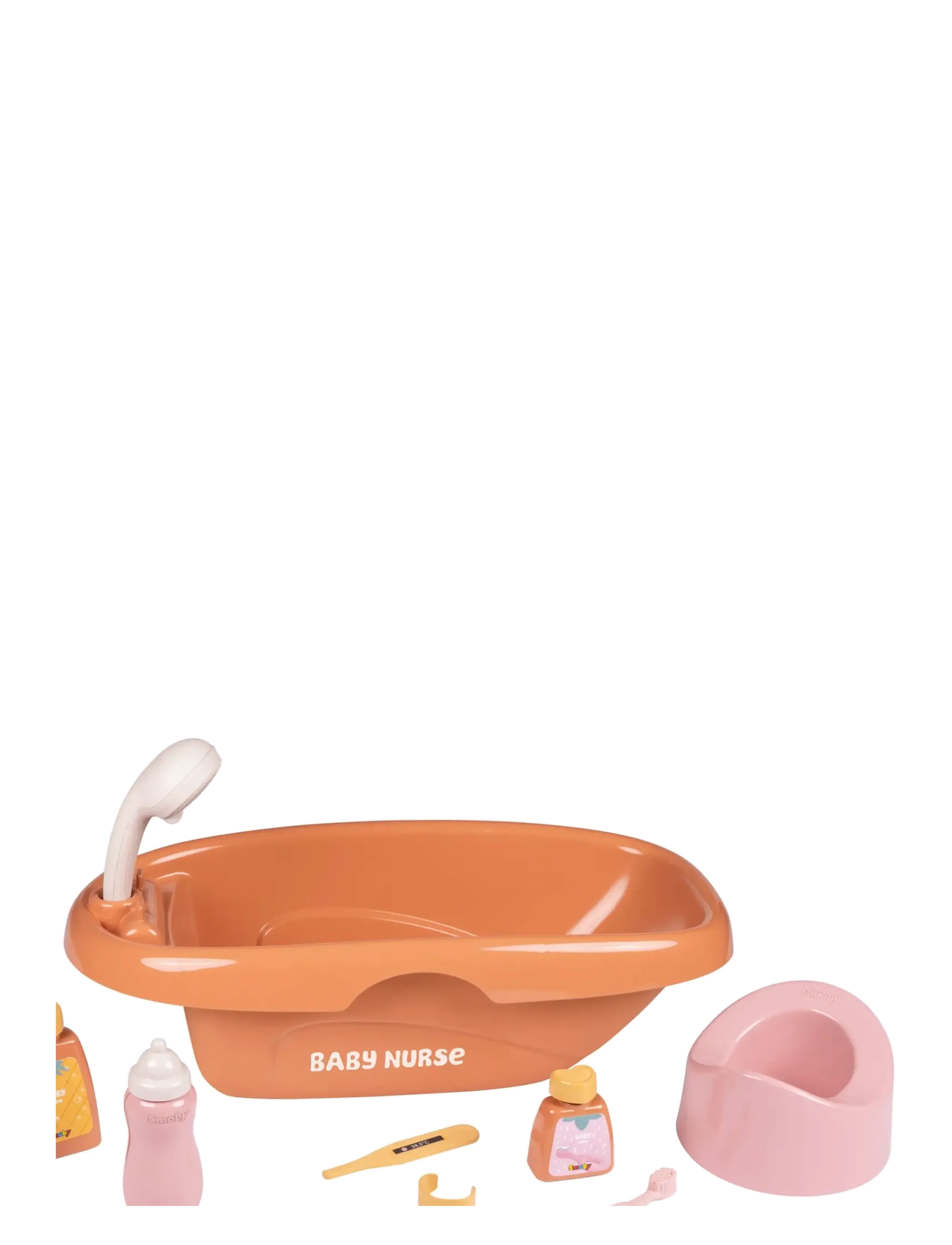 Smoby - Baby Nurse Bath Set And Accessories - multi colorued - 1