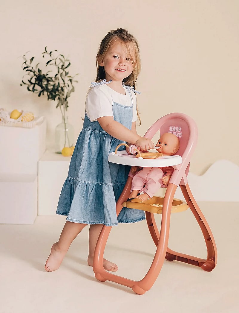 Smoby - Baby Nurse Highchair - nukkude lisatarvikud - multi colorued - 0